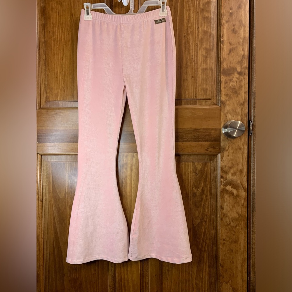 Girls size 14 Matilda Jane pink flare leggings